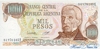 1000 Песо выпуска 1976 года, Аргентина. Подробнее...